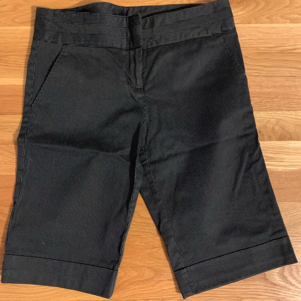 Truworths black shorts with white small polkadots